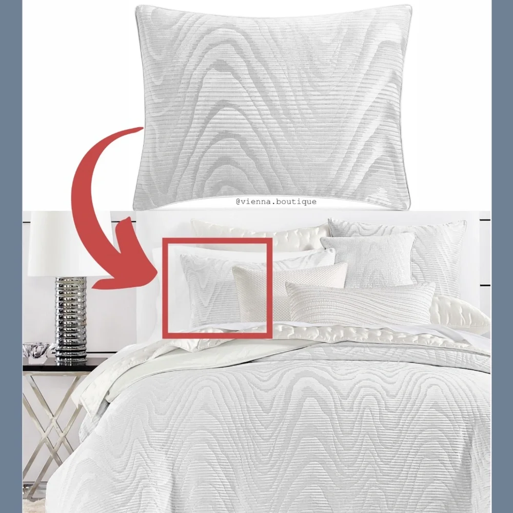 NIB Hotel Collection Moire (1) Standard Pillow Sham‎